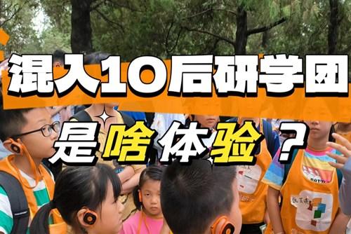 90后大齡兒童混進10后研學團，被教育了……